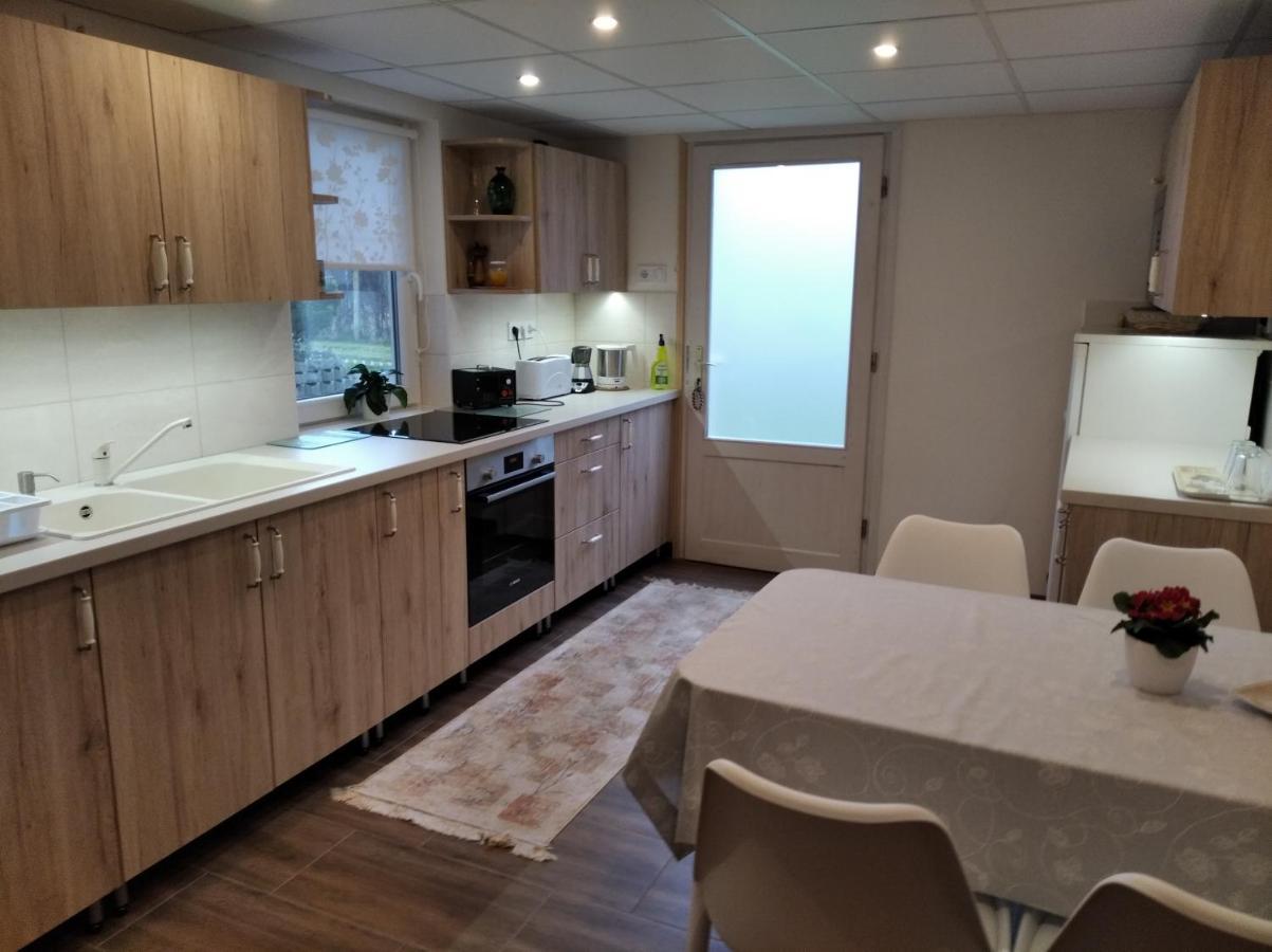 Golya Vendeghaz Apartment Tiszaug Bagian luar foto